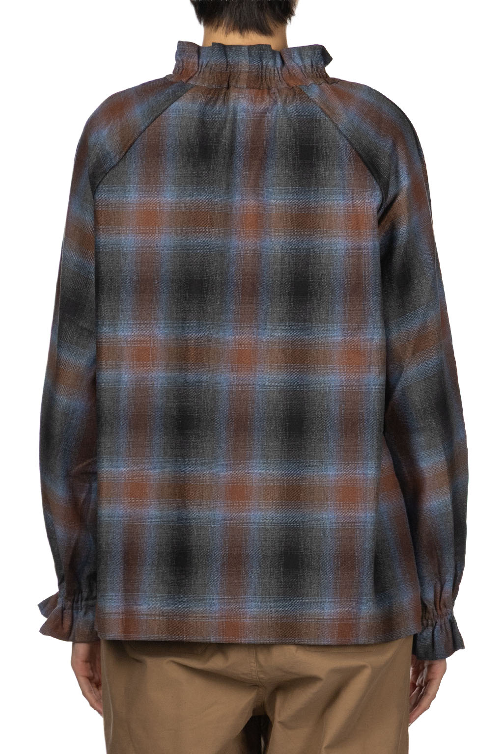 Tigre Brocante - Stretch Gather Frill Blouse